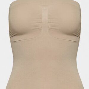 Aritzia ShapeEnhance Strapless Romper XS Toasty BNWT!